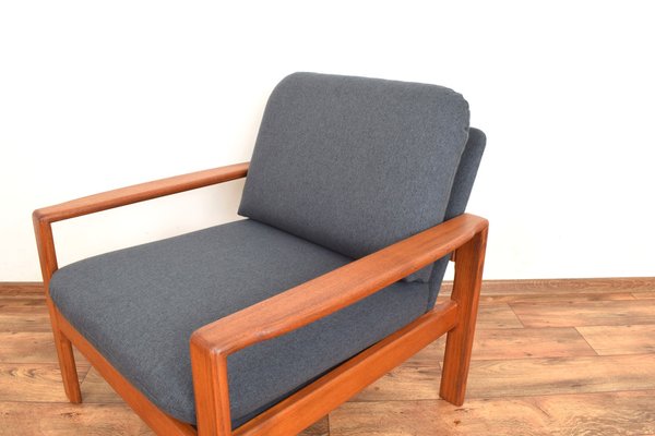 Mid-Century Danish Teak Armchairs, 1970s, Set of 2-LOT-1706344