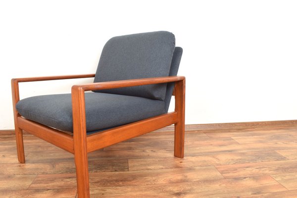 Mid-Century Danish Teak Armchairs, 1970s, Set of 2-LOT-1706344