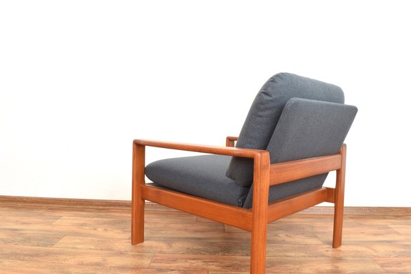 Mid-Century Danish Teak Armchairs, 1970s, Set of 2-LOT-1706344