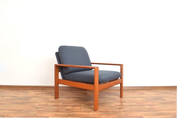 Mid-Century Danish Teak Armchairs, 1970s, Set of 2-LOT-1706344