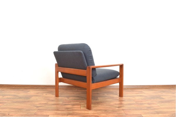 Mid-Century Danish Teak Armchairs, 1970s, Set of 2-LOT-1706344