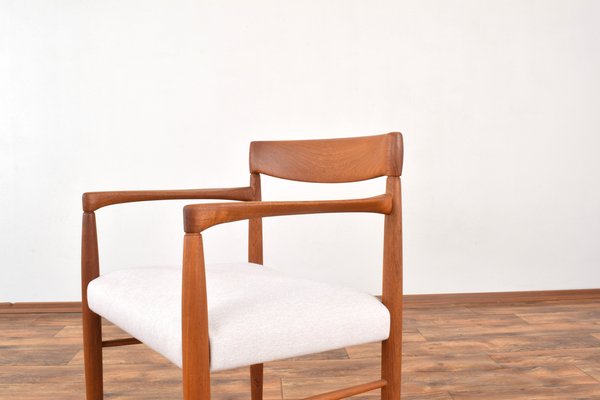 Mid-Century Danish Teak Armchairs by H. W. Klein for Bramin, 1960s, Set of 2-LOT-2032114