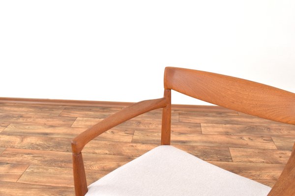 Mid-Century Danish Teak Armchairs by H. W. Klein for Bramin, 1960s, Set of 2-LOT-2032114