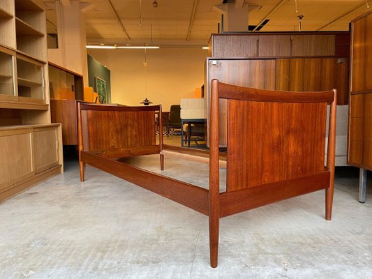 Mid-Century Danish Teak Bed, 1960s-WSA-844525