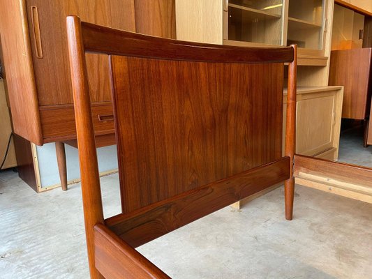 Mid-Century Danish Teak Bed, 1960s-WSA-844525