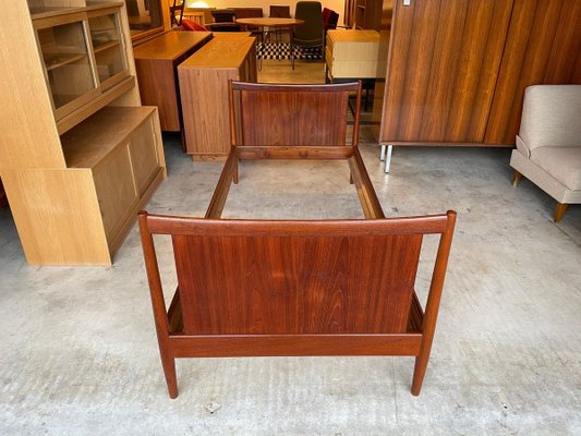 Mid-Century Danish Teak Bed, 1960s-WSA-844525