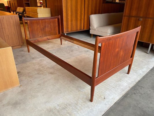 Mid-Century Danish Teak Bed, 1960s-WSA-844525