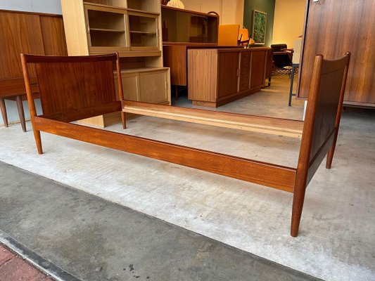 Mid-Century Danish Teak Bed, 1960s-WSA-844525