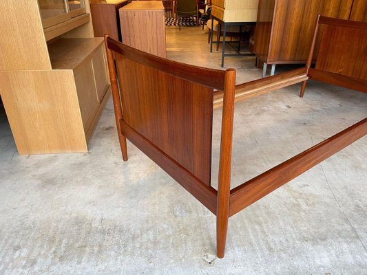 Mid-Century Danish Teak Bed, 1960s-WSA-844525