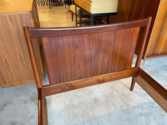 Mid-Century Danish Teak Bed, 1960s-WSA-844525