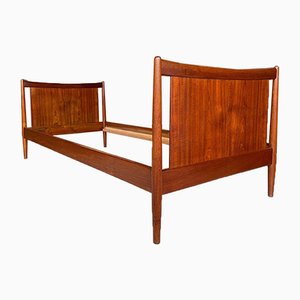 Mid-Century Danish Teak Bed, 1960s-WSA-844525