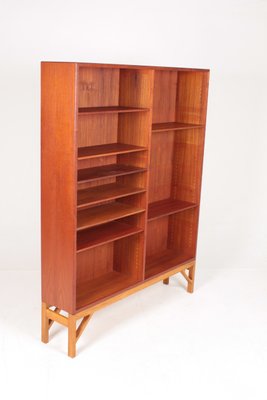 Mid-Century Danish Teak Bookcase by Børge Mogensen for FDB-FK-777185