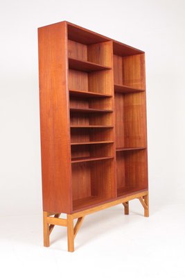 Mid-Century Danish Teak Bookcase by Børge Mogensen for FDB-FK-777185