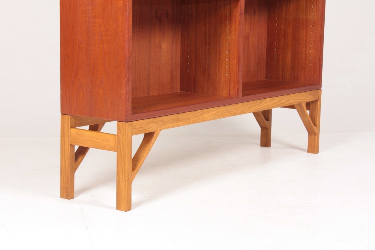 Mid-Century Danish Teak Bookcase by Børge Mogensen for FDB