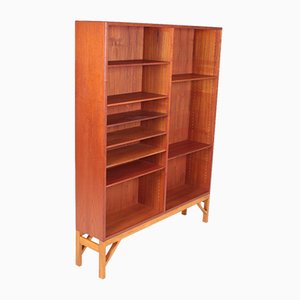 Mid-Century Danish Teak Bookcase by Børge Mogensen for FDB-FK-777185