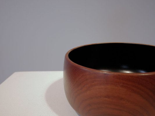 Mid-Century Danish Teak Bowl, 1950s-OGU-683395