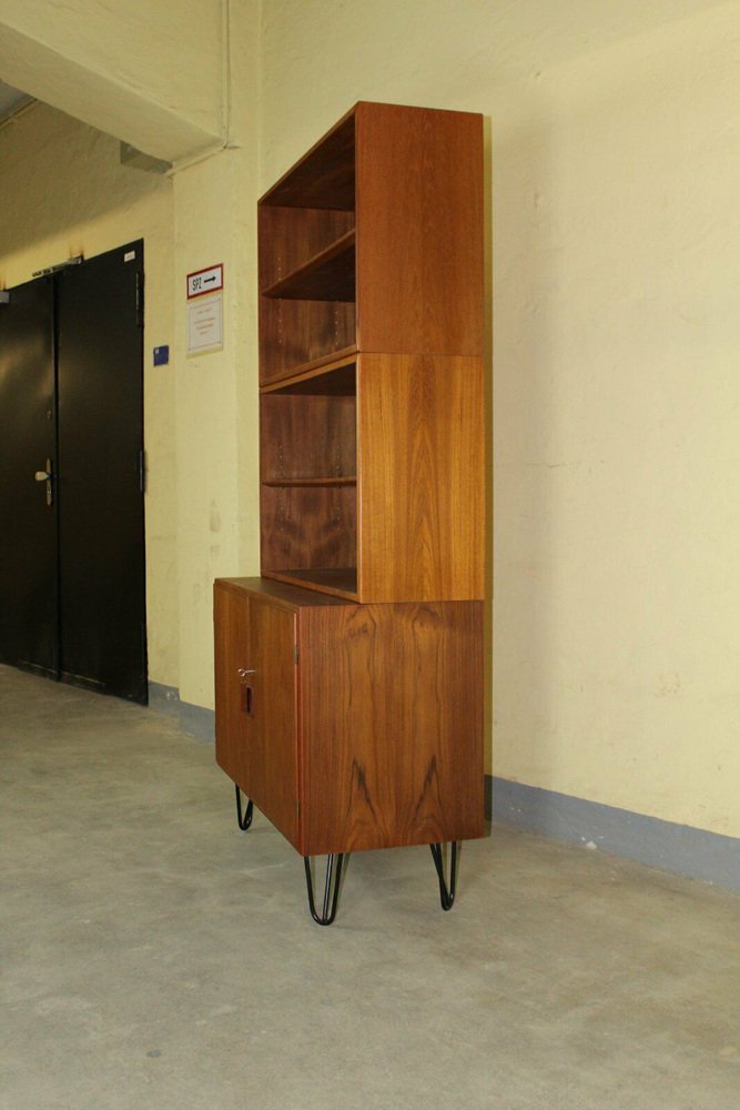 Mid-Century Danish Teak Cabinet by Børge Mogensen for Søborg Møbelfabrik, 1960s