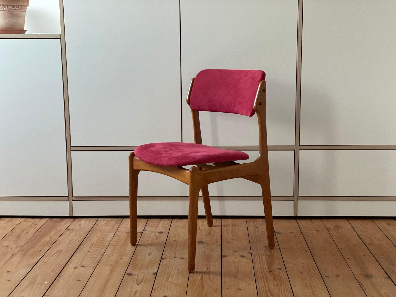 Mid-Century Danish Teak Captains Chair by Erik Buch for O.D. Møbler, 1960s