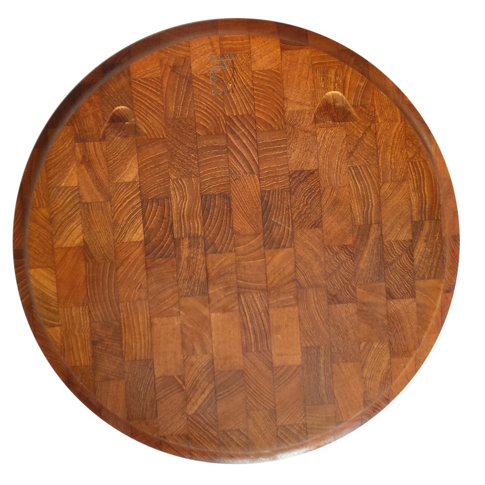 Mid-Century Danish Teak Carving Board from Digsmed