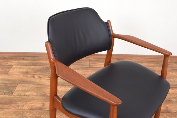 Mid-Century Danish Teak Chairs by Arne Vodder for Sibast, 1960s-LOT-2023784