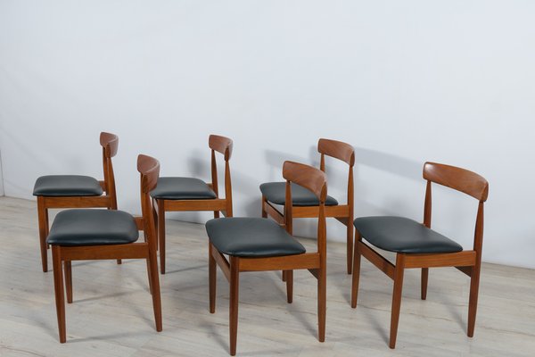 Mid-Century Danish Teak Chairs from Farsö Stolefabrik, Denmark, 1960s, Set of 6-NIT-1371574