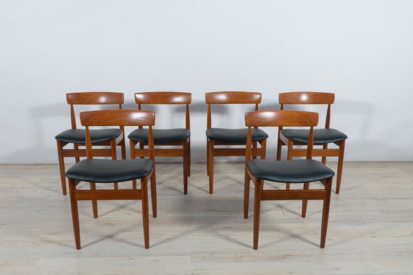 Mid-Century Danish Teak Chairs from Farsö Stolefabrik, Denmark, 1960s, Set of 6-NIT-1371574