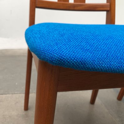 Mid-Century Danish Teak Chairs with New Kvadrat Hallingdal Cushions, 1960s, Set of 2-UAH-1330927