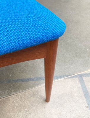 Mid-Century Danish Teak Chairs with New Kvadrat Hallingdal Cushions, 1960s, Set of 2-UAH-1330927