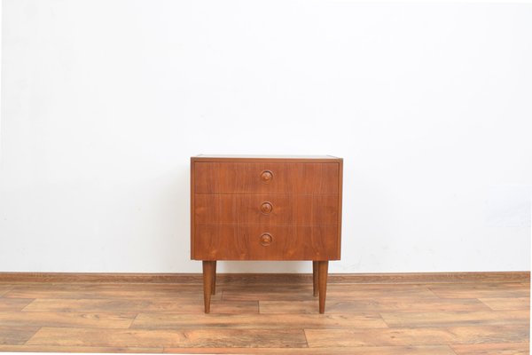 Mid-Century Danish Teak Chest of Drawers, 1960s-LOT-1178355