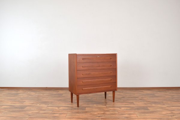 Mid-Century Danish Teak Chest of Drawers, 1960s-LOT-2023779