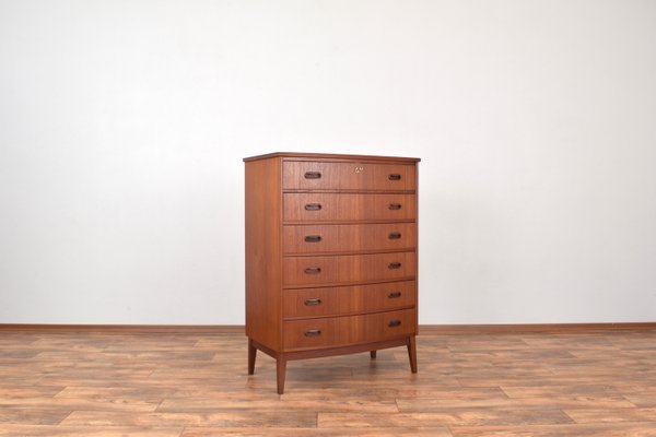 Mid-Century Danish Teak Chest of Drawers, 1960s-LOT-2023780