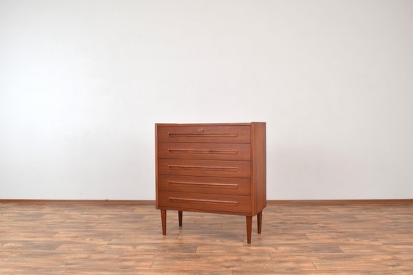 Mid-Century Danish Teak Chest of Drawers, 1960s-LOT-2023779