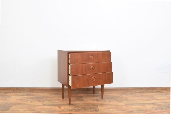 Mid-Century Danish Teak Chest of Drawers, 1960s-LOT-1178355