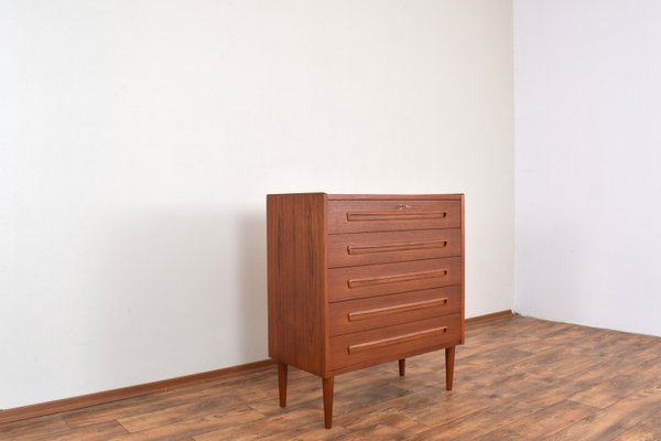 Mid-Century Danish Teak Chest of Drawers, 1960s-LOT-2023779