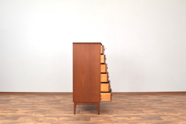 Mid-Century Danish Teak Chest of Drawers, 1960s-LOT-2023780