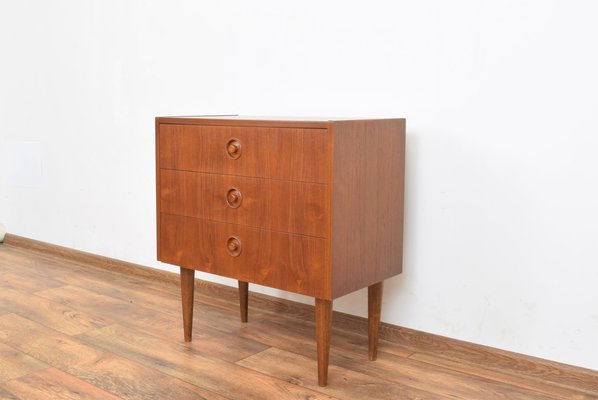 Mid-Century Danish Teak Chest of Drawers, 1960s-LOT-1178355