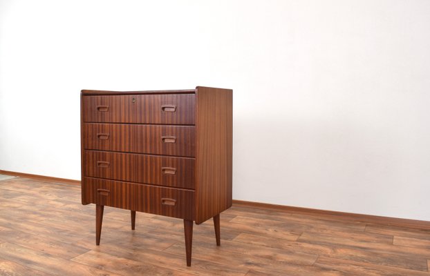 Mid-Century Danish Teak Chest of Drawers, 1960s-LOT-2023776