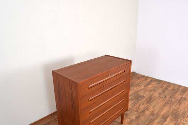 Mid-Century Danish Teak Chest of Drawers, 1960s-LOT-2023779