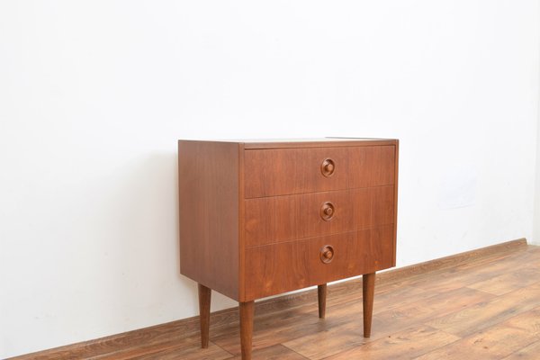 Mid-Century Danish Teak Chest of Drawers, 1960s-LOT-1178355