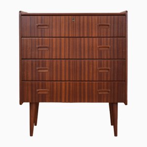 Mid-Century Danish Teak Chest of Drawers, 1960s-LOT-2023776