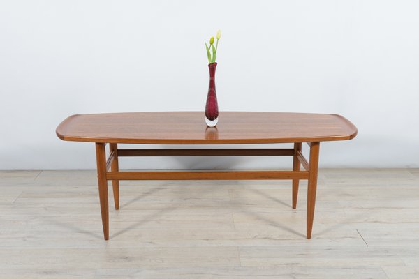 Mid-Century Danish Teak Coffee Table, 1960s-NIT-1374161