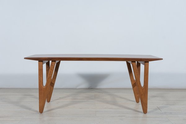 Mid-Century Danish Teak Coffee Table, 1960s-NIT-1371424