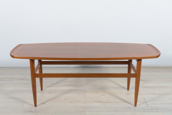 Mid-Century Danish Teak Coffee Table, 1960s-NIT-1374161