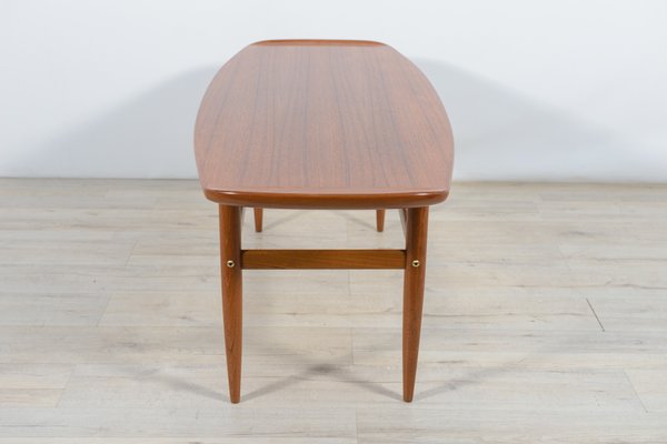 Mid-Century Danish Teak Coffee Table, 1960s-NIT-1374161