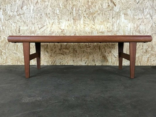 Mid-Century Danish Teak Coffee Table with Mirror, 1960s-EJL-1140782