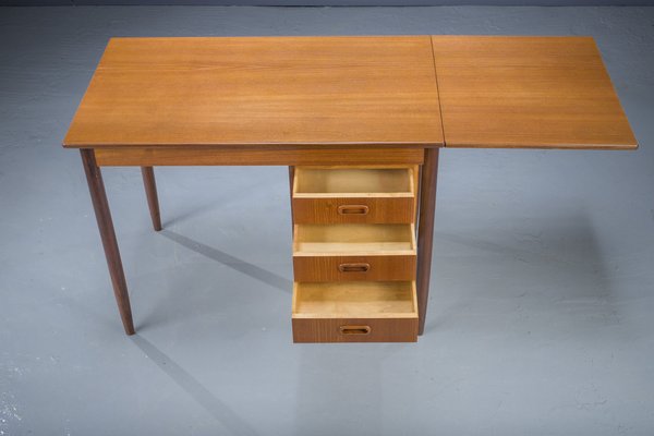 Mid-Century Danish Teak Desk, 1960-ZZH-1093446