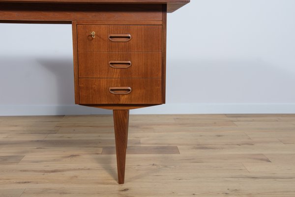 Mid-Century Danish Teak Desk, 1960s-NIT-1448791