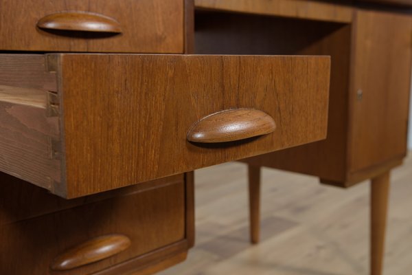 Mid-Century Danish Teak Desk, 1960s-NIT-1437443