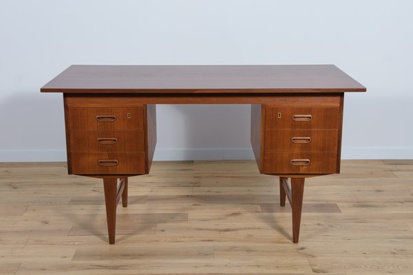 Mid-Century Danish Teak Desk, 1960s-NIT-1448791