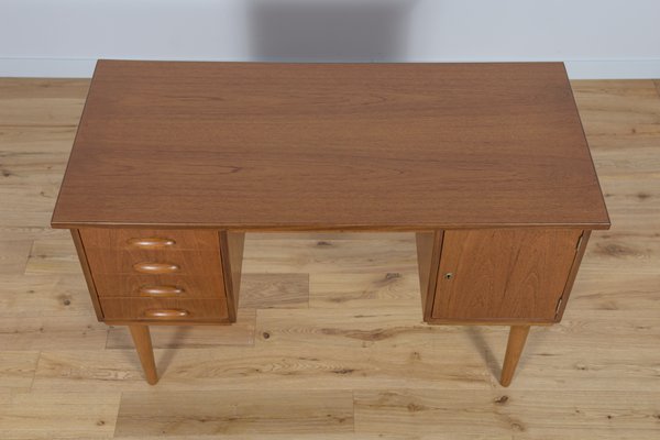 Mid-Century Danish Teak Desk, 1960s-NIT-1437443